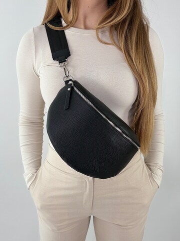 lePelou Fanny Pack 'MILA large' in Black