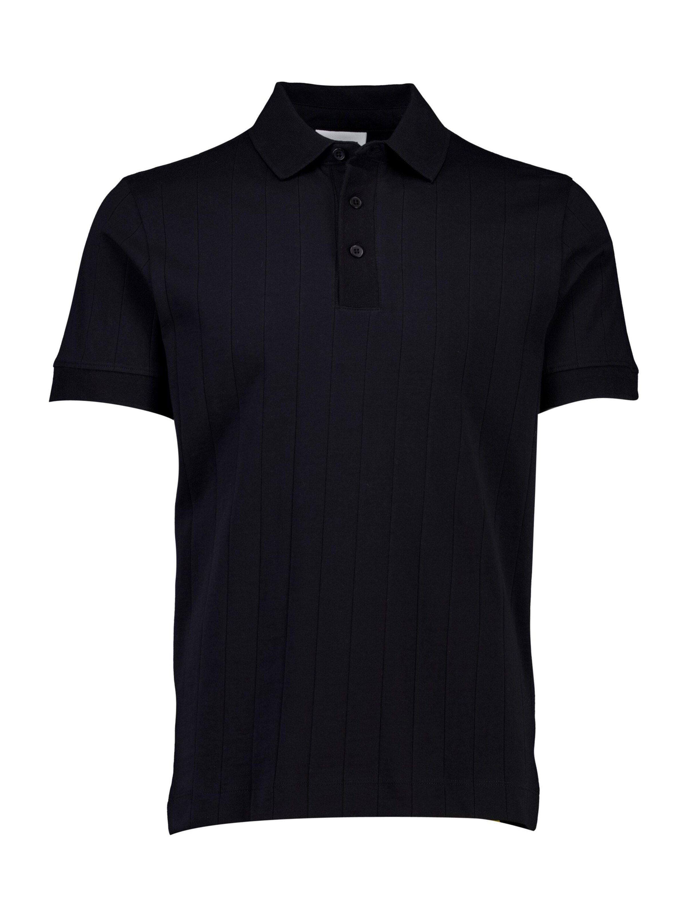 T-Shirt Lindbergh en noir : devant