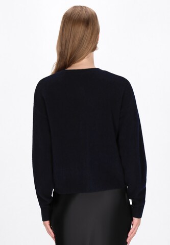 DreiMaster Klassik - Casaco de malha 'Classic Look' em azul
