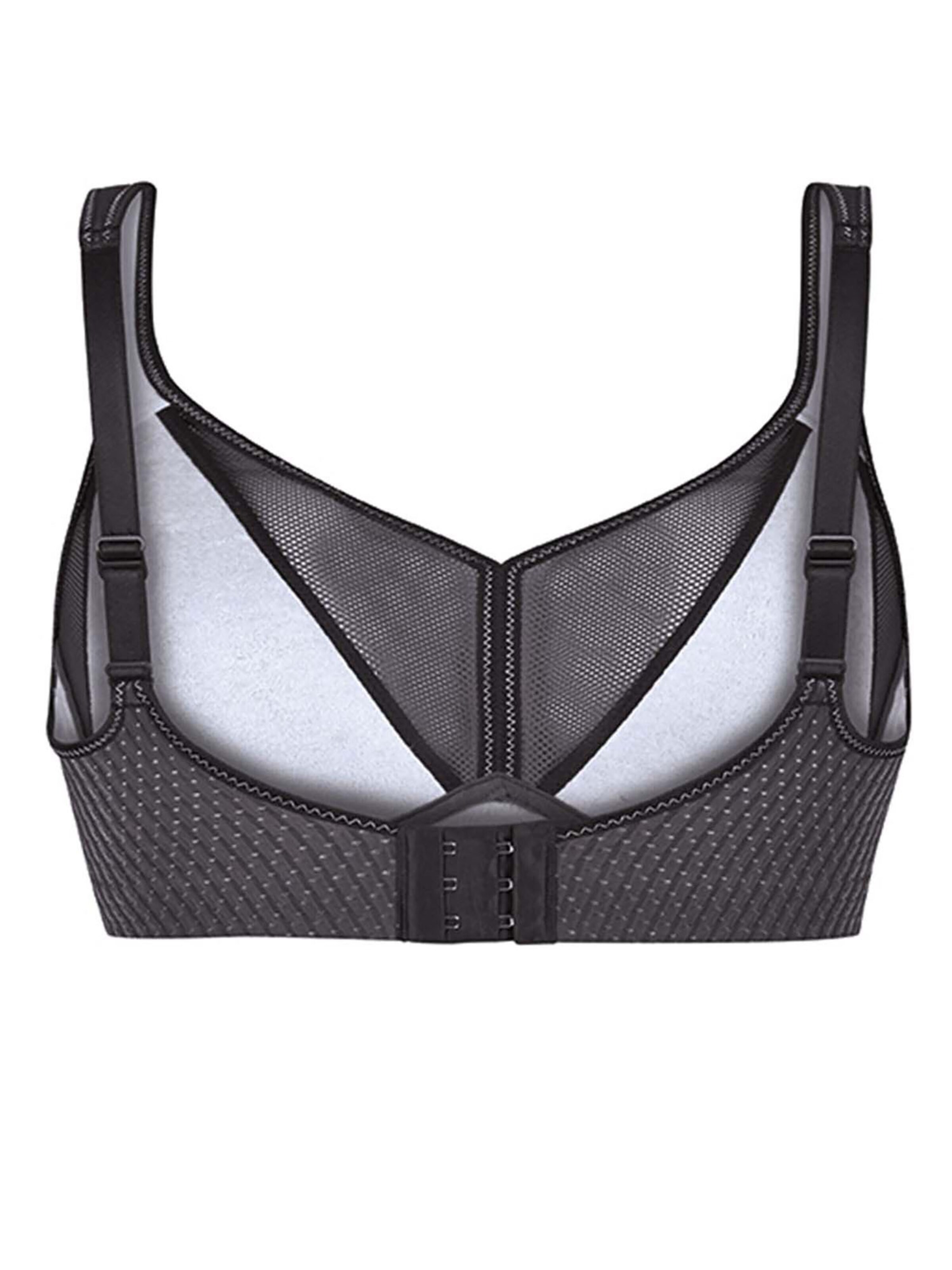 ANITA Bralette Bra 'air control DeltaPad' in Grey