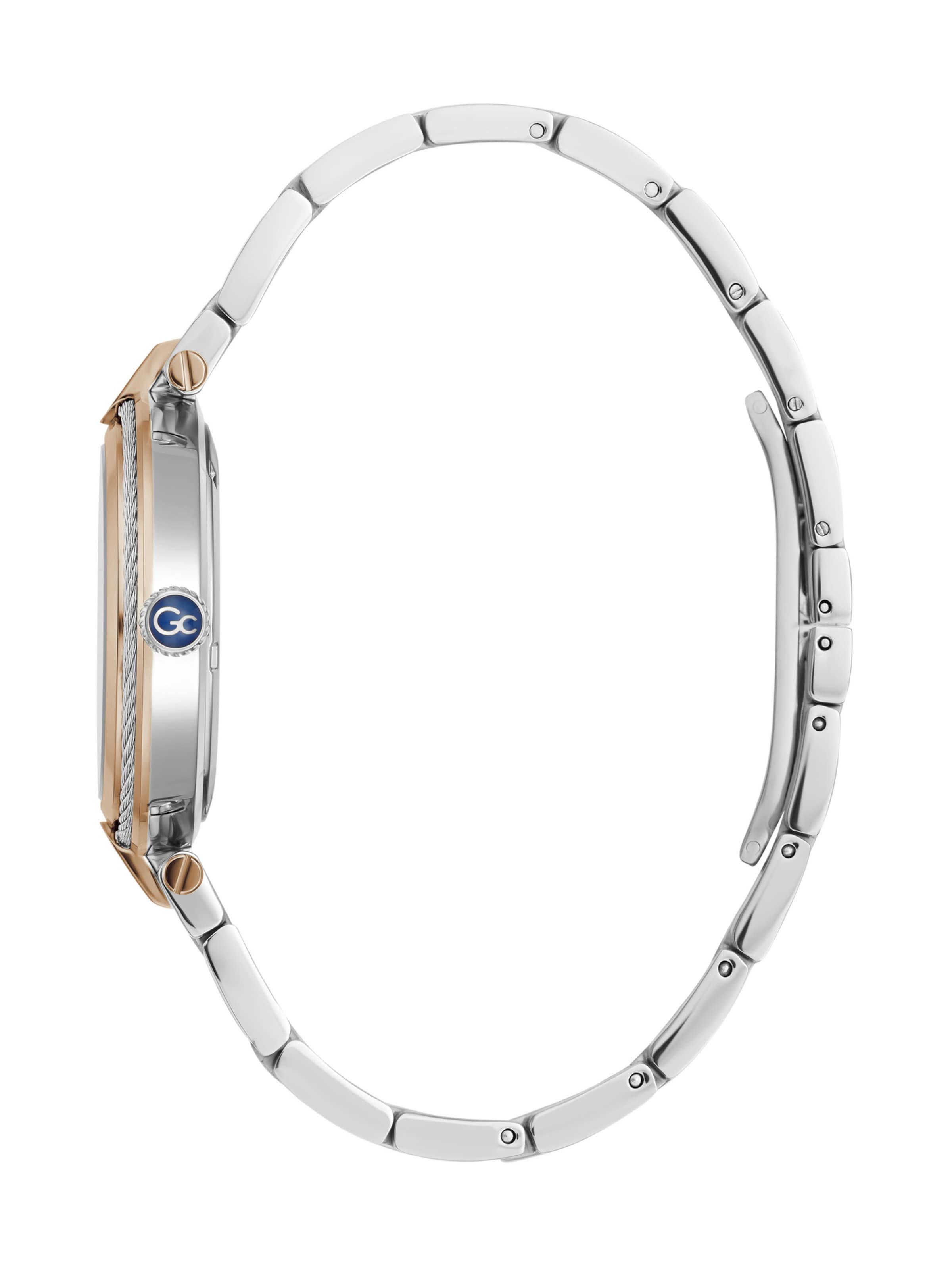 Gc Analoguhr 'Fusion Cable' in Silber