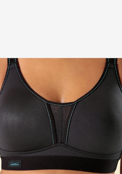 VENICE BEACH Soutien-gorge de sport en noir, Vue avec produit