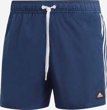 ADIDAS SPORTSWEAR Athletic Swim Trunks in Blue: front