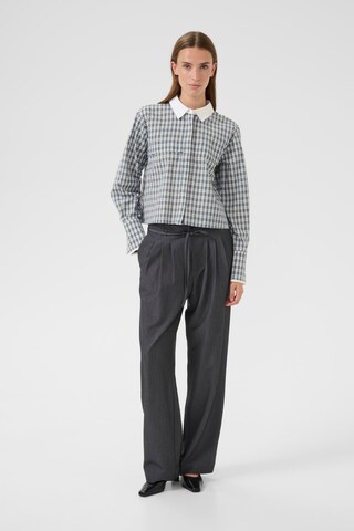 KAREN BY SIMONSEN Bluse 'KBCapri' i blå
