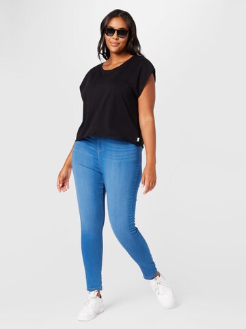 Dorothy Perkins Curve Skinny Džínsy 'Frankie' - Modrá