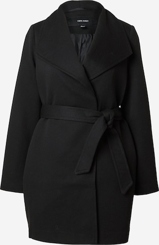VERO MODA Ανοιξιάτικο και φθινοπωρινό παλτό 'Dona Vivian' σε μαύρο: μπροστά