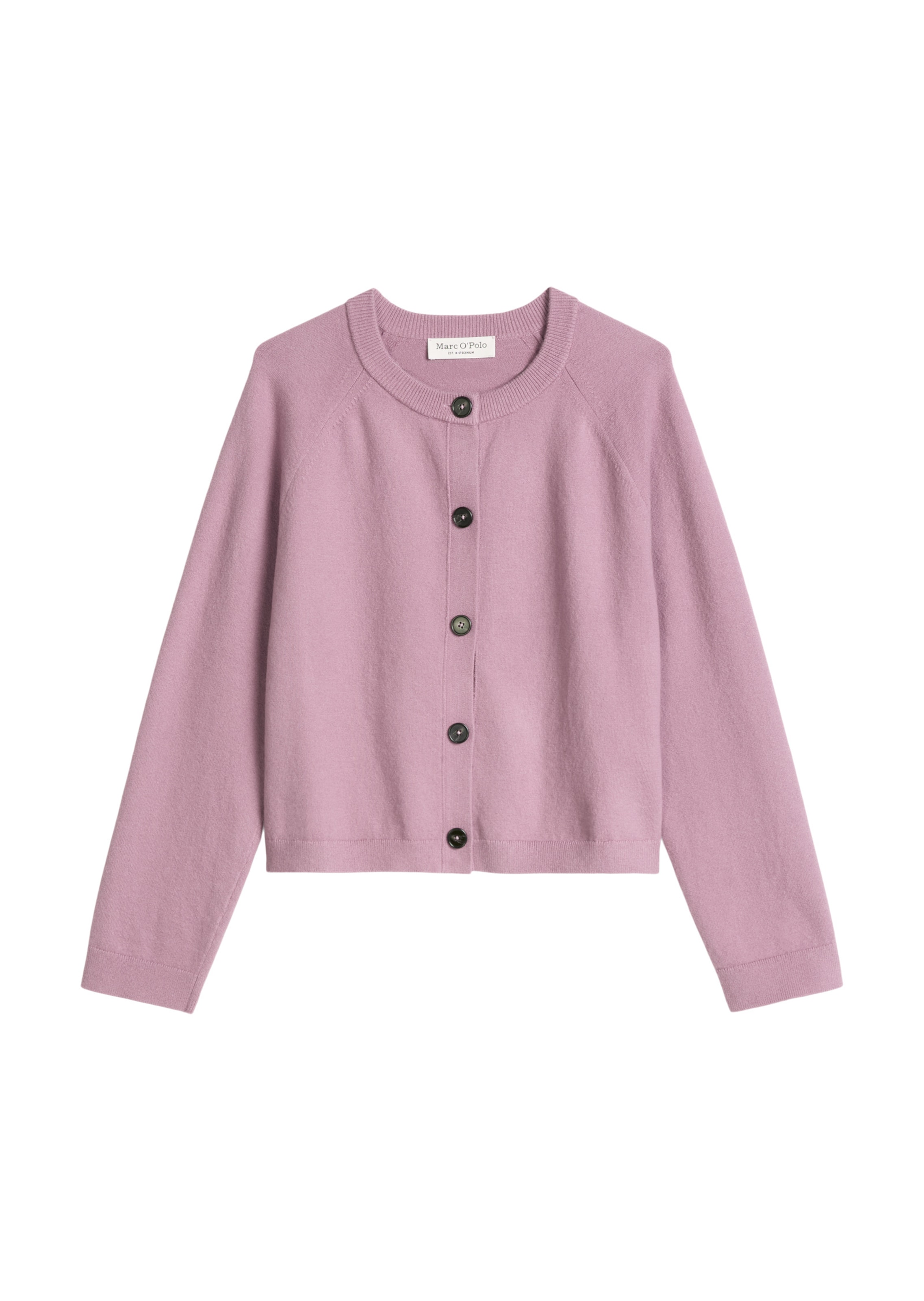 Marc O'Polo Strickjacke in Lila: Vorderseite