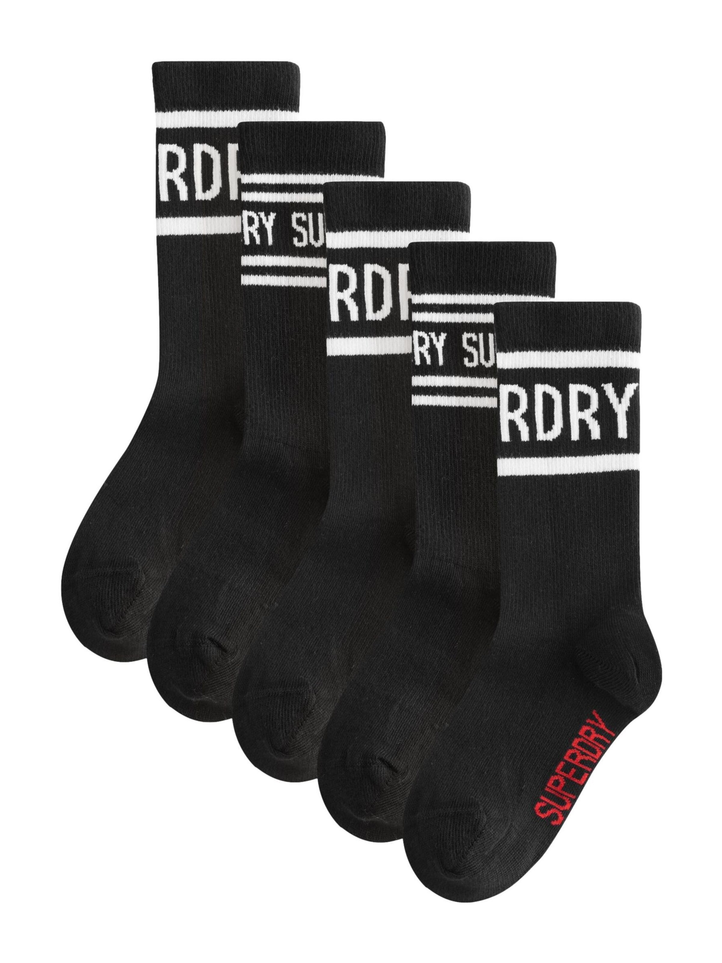 Superdry Sockor i svart: framsida