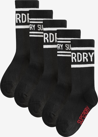 juoda Superdry Kojinės: priekis