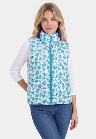 IZIA - Chaleco en azul: frente