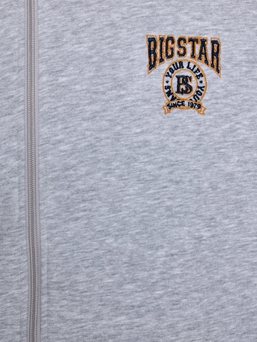 BIG STAR Sweatjacke 'ARON' in Grau