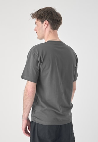 Cleptomanicx Shirt 'Classic Tee Ligull Classic' in Grey