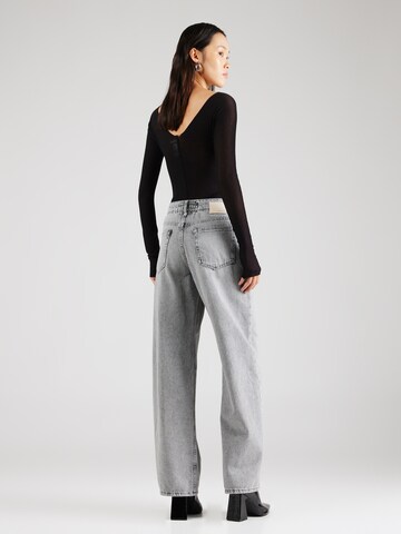 Wide leg Jeans 'MEDLEY' di DRYKORN in grigio