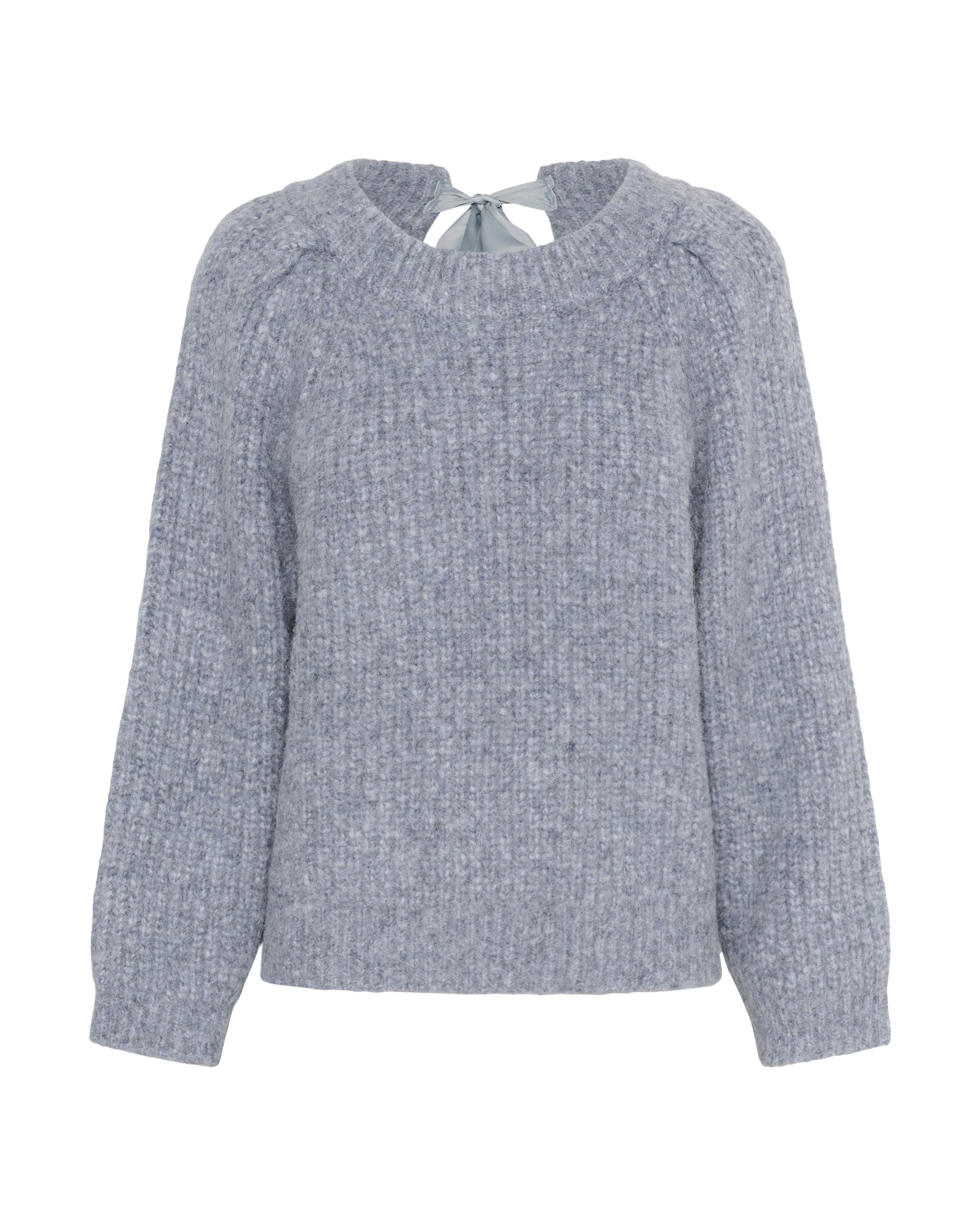 SOAKED IN LUXURY Sweater 'Pleoni' in Blue: front