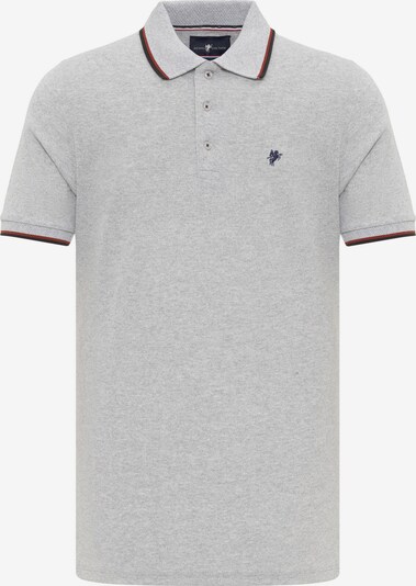 DENIM CULTURE Tričko 'ARVID' - námornícka modrá / sivá melírovaná / červená / čierna, Produkt