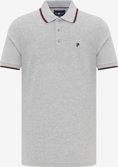 DENIM CULTURE Camiseta 'ARVID' en navy / gris moteado / rojo / negro, Vista del producto
