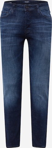 JACK & JONES Slimfit Jeans 'JJITIM JJORIGINAL GE 358 50SPS' in Blau: predná strana