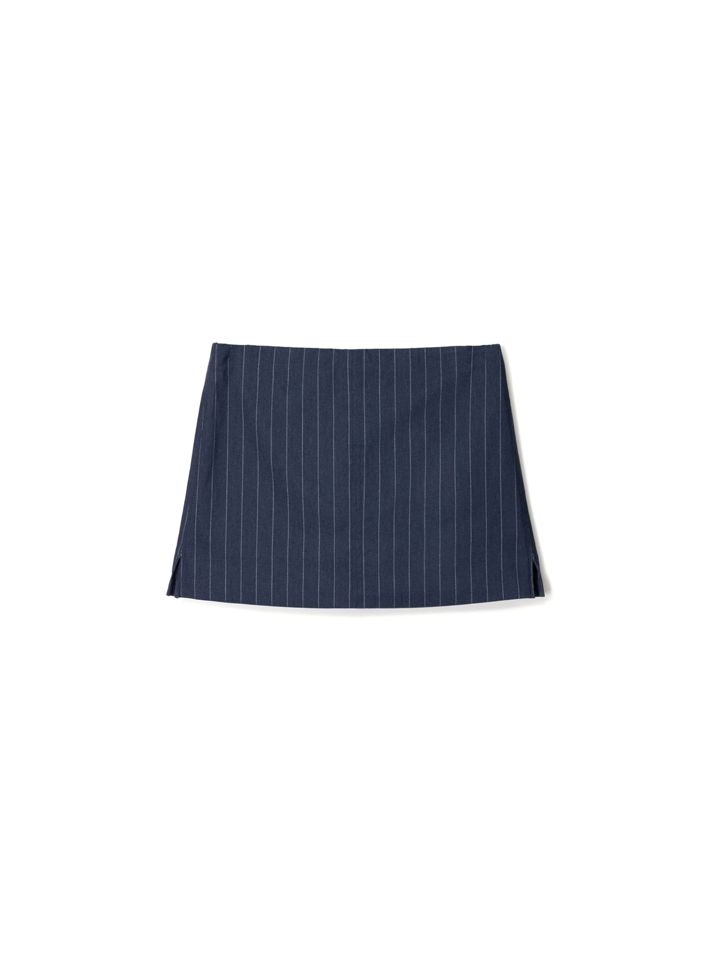 Gonna di Bershka in blu: frontale