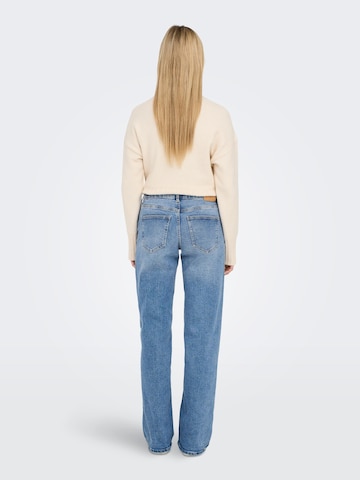 ONLY Loosefit Jeans 'Juicy' in Blau