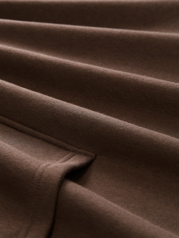 TOM TAILOR DENIM Sweatshirt in Brown
