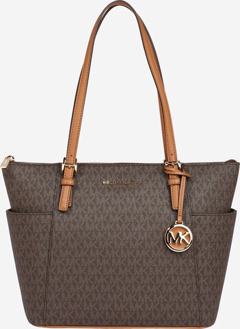 Cabas MICHAEL Michael Kors en marron : devant