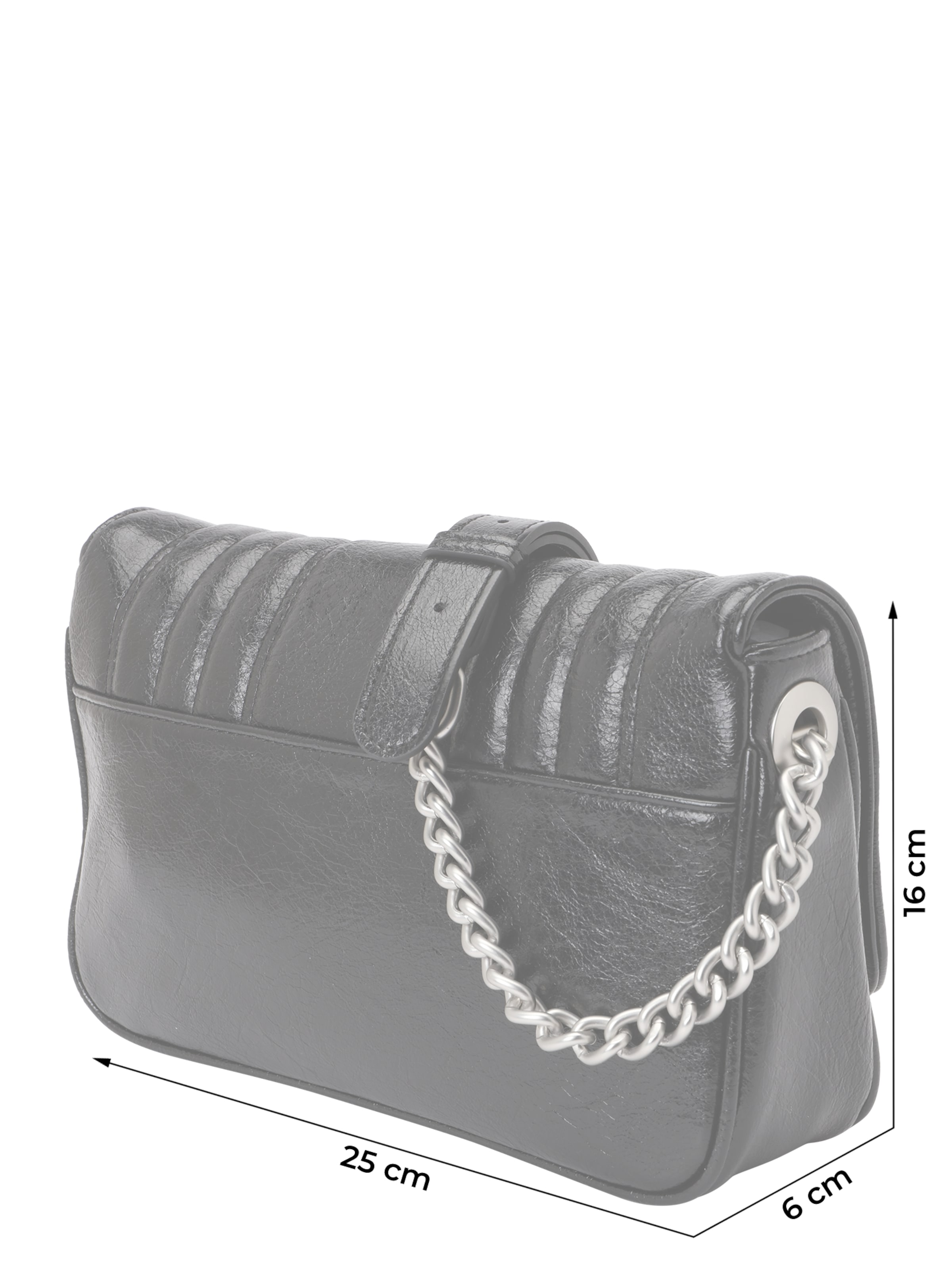 REPLAY Torba na ramię w kolorze czarny