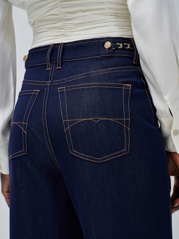 évasé Jean Salsa Jeans en bleu