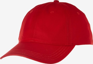 LACOSTE Beanie in Red: front