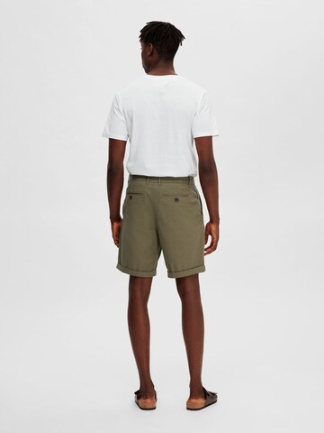 SELECTED HOMME Regular Chino in Groen