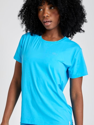 T-Shirt fonctionnel SPORTKIND en bleu : devant
