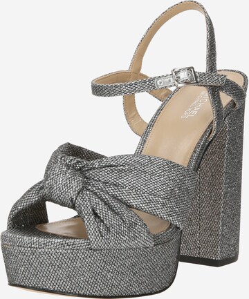 MICHAEL Michael Kors Sandals 'JOSIE' in Grey: front