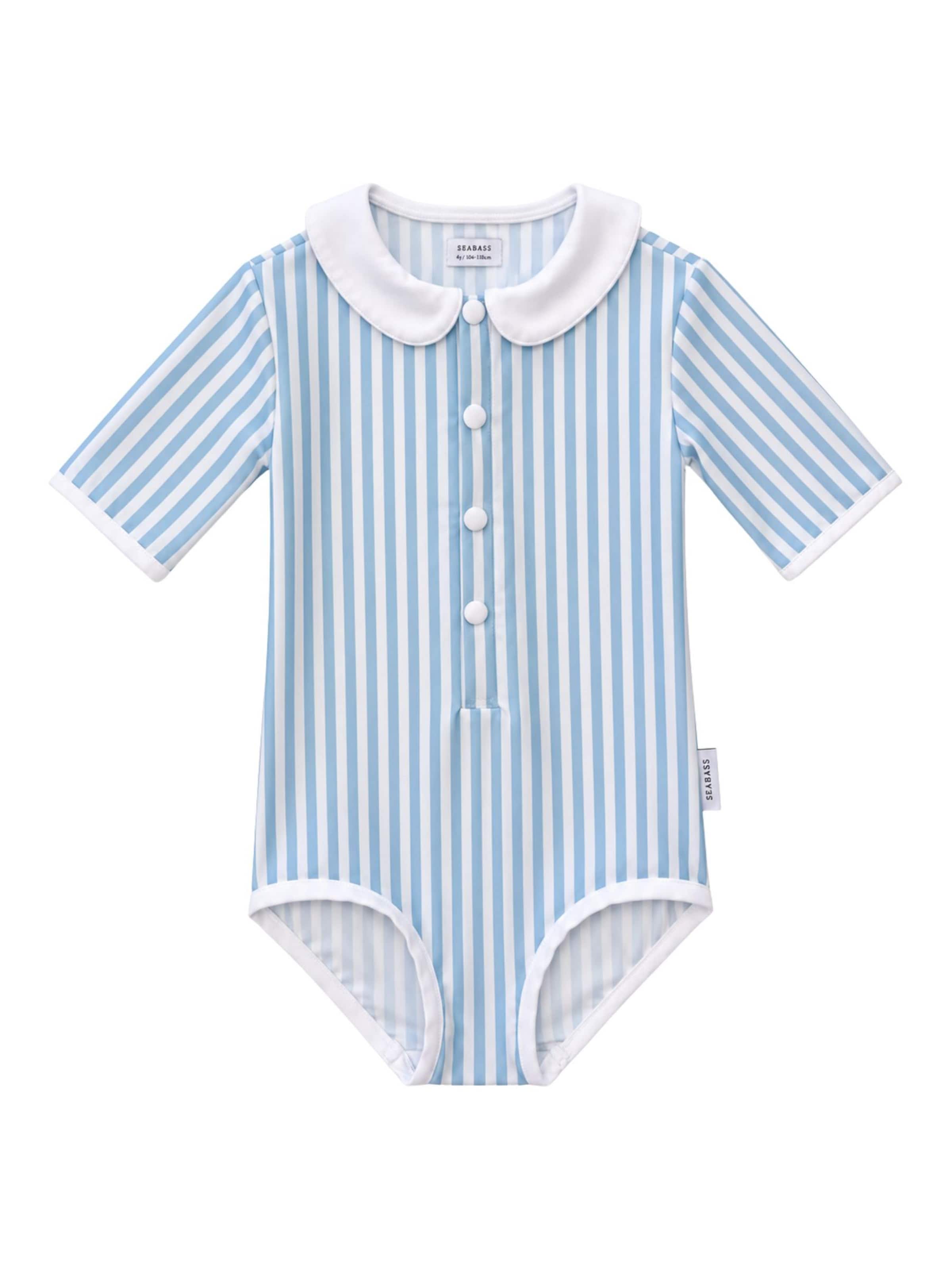 SEABASS Badeanzug 'Girls Swimsuit Coco'‌‌‌‌‌‌‌ in Blau: Vorderseite