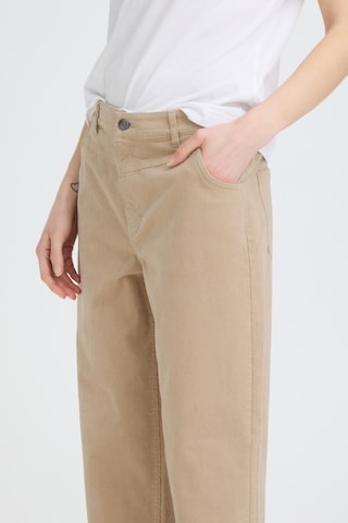 Effilé Pantalon Pulz en beige