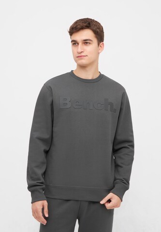 BENCH Sweatshirt in Grau: Vorderseite