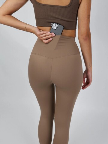 DRILLS Apparel Skinny Leggings 'ACTIVE' in Grey