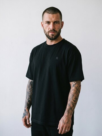 DROP.GOODS Shirt 'Organic' in Black