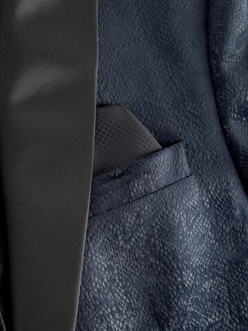 Next Slim fit Zakó - kék