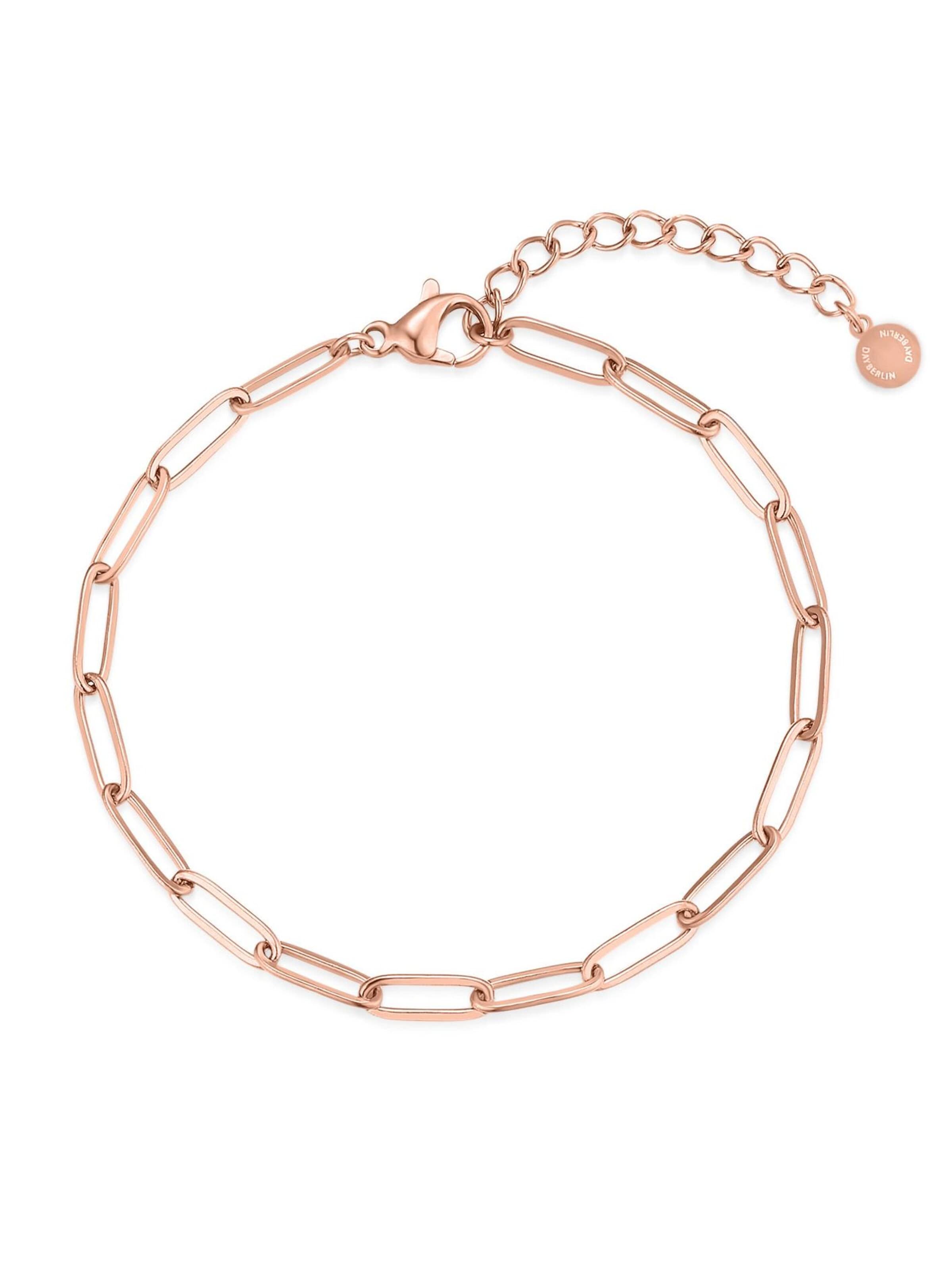 day berlin Bracelet 'Link' in Gold: front