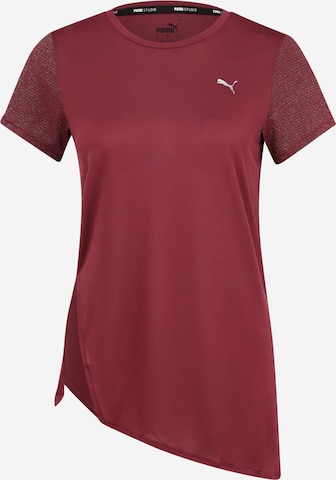 PUMA Performance Shirt in Brown: front