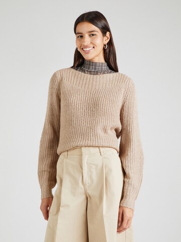 ONLY Pullover 'ONLFILIZ' in Braun: Vorderseite