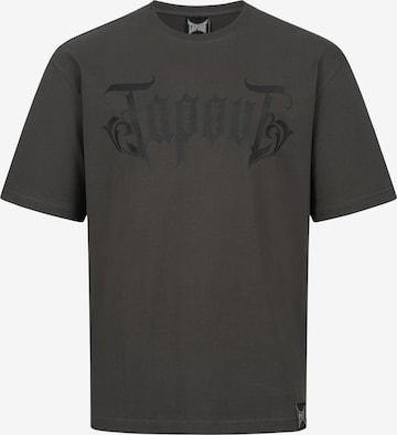 Tapout Футболка 'Simply Believe' в Серый: спереди
