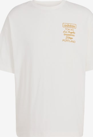 Maglietta 'Golden Cities' di ADIDAS ORIGINALS in bianco: frontale