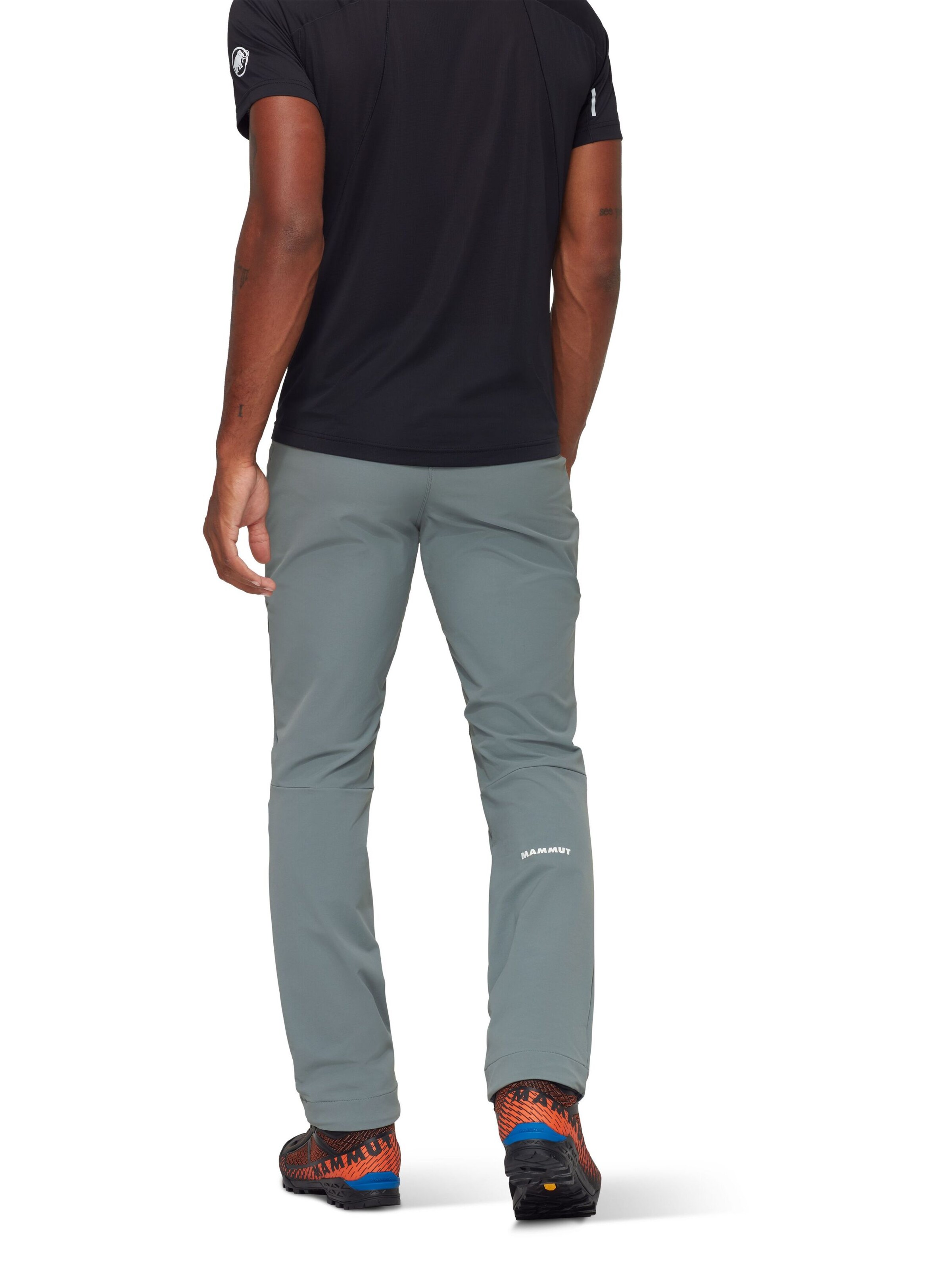 MAMMUT Slim fit Outdoor Pants in Grey