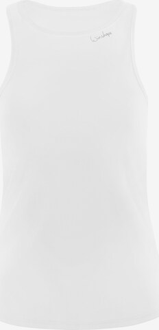 Winshape - Top desportivo 'AET134LS' em branco: frente