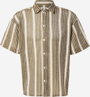 JACK & JONES Comfort fit Overhemd 'JWHBELLAGIO' in Groen: voorkant