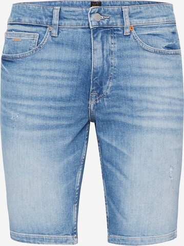 BOSS Regular Jeans 'Delaware' in Blue: front