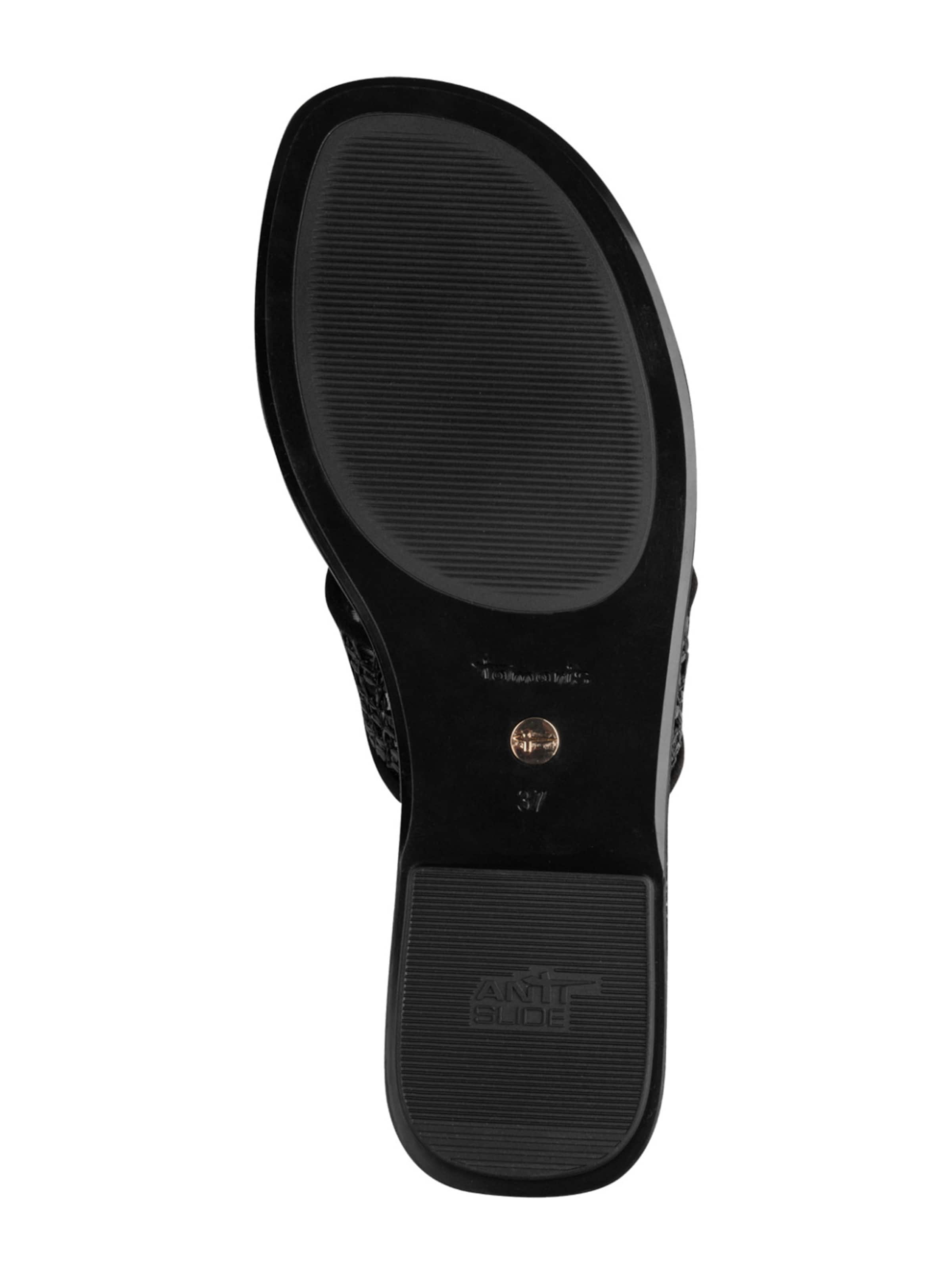 Tamaris Mules in Black