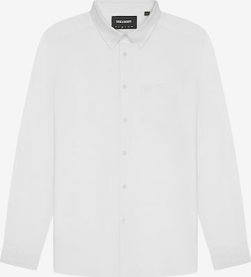 Chemise Lyle & Scott en blanc : devant