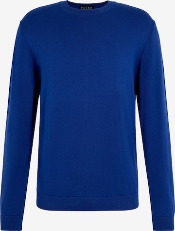 FALKE Sweater 'Pure Cotton' in Blue: front