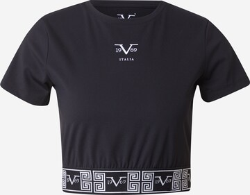 19V69 ITALIA - Camiseta 'ANNA' en negro: frente